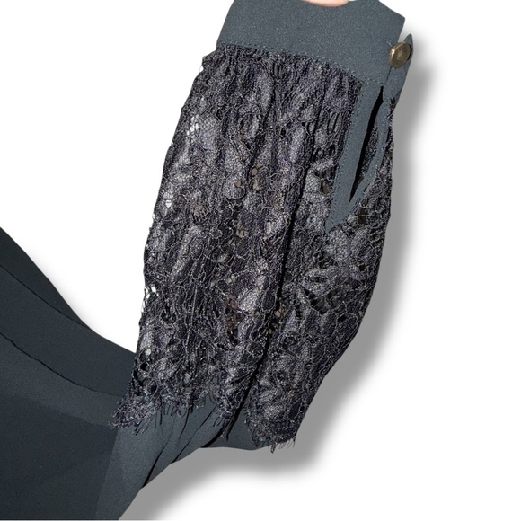 CITY CHIC Mysterious Lace Top - Black Plus 20 (L) - Picture 7 of 16